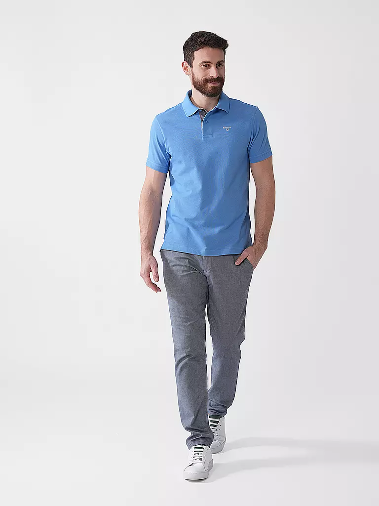 BARBOUR | Poloshirt de corte regular | Azul