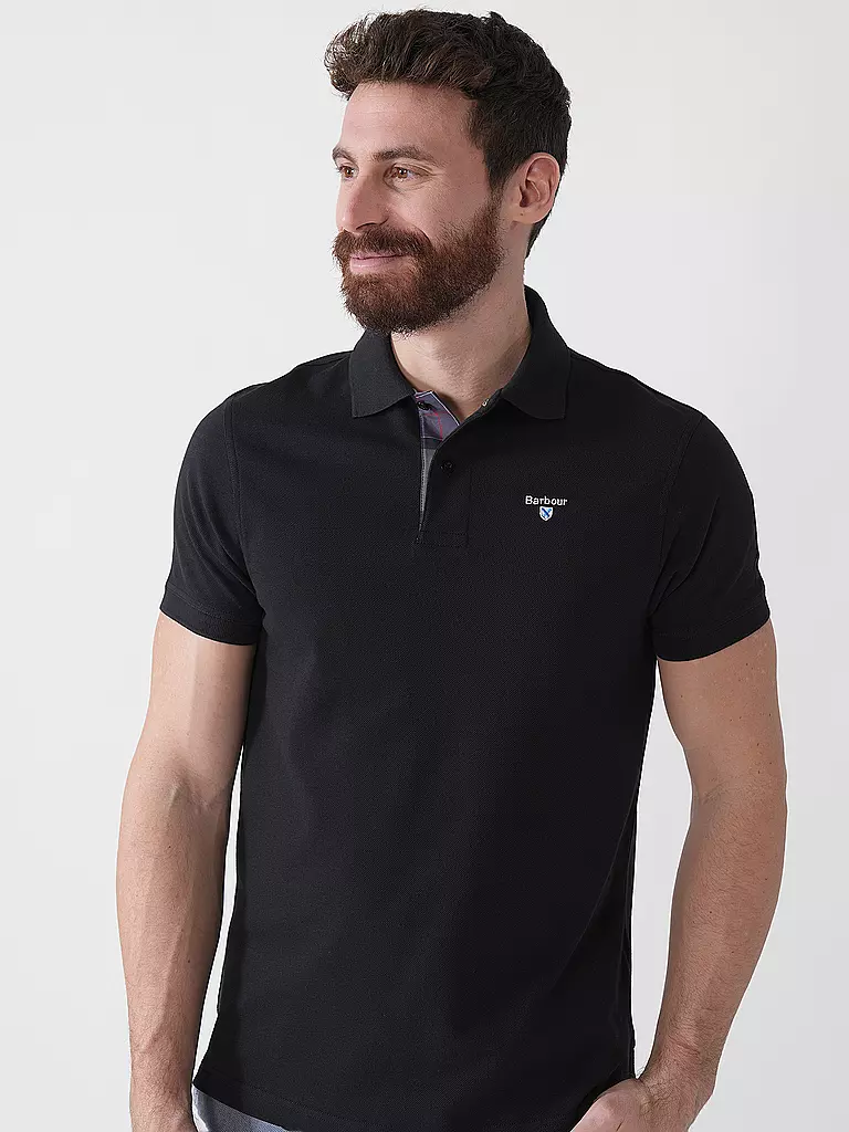 BARBOUR | Poloshirt de corte regular | Negro