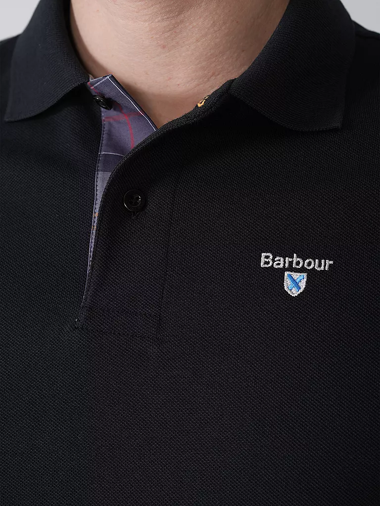 BARBOUR | Poloshirt de corte regular | Negro