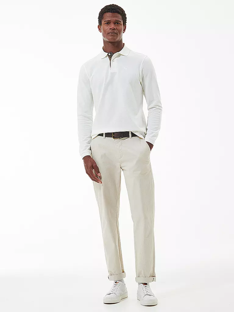 BARBOUR | Poloshirt ESSENTIAL | Blanco