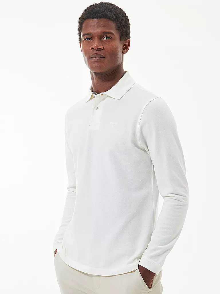 BARBOUR | Poloshirt ESSENTIAL | Blanco