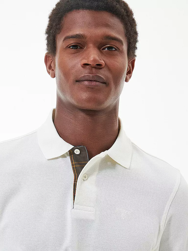 BARBOUR | Poloshirt ESSENTIAL | Blanco