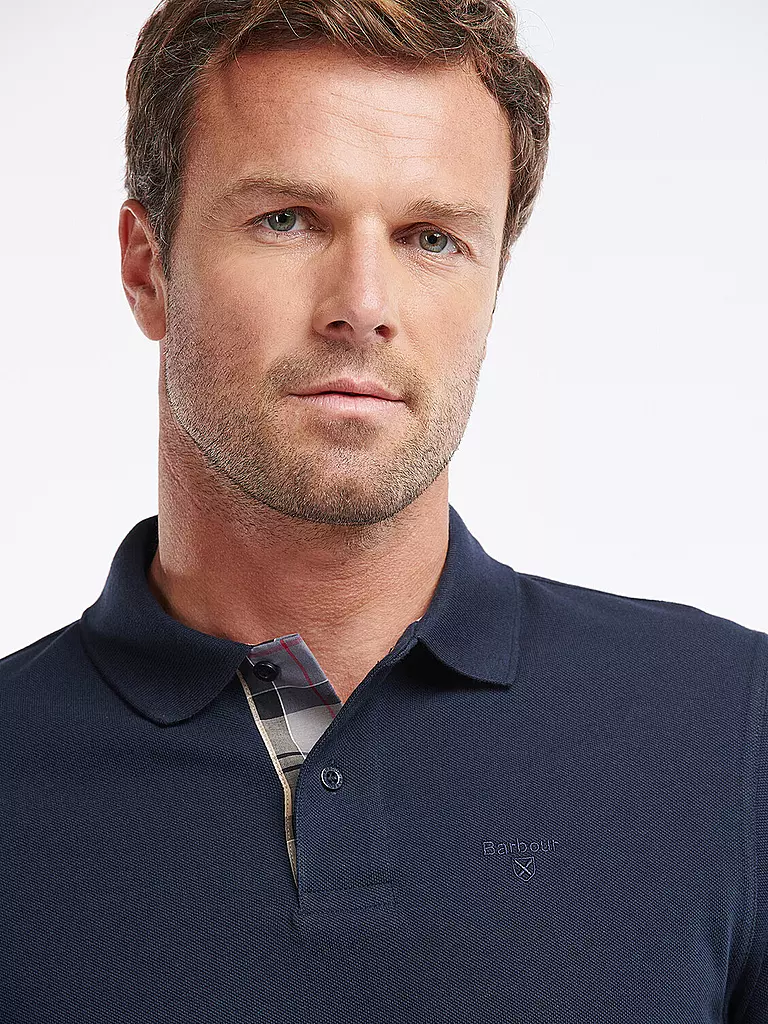 BARBOUR | Poloshirt ESSENTIAL | Azul oscuro