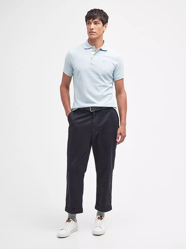 BARBOUR | Poloshirt Regular Fit | Azul claro