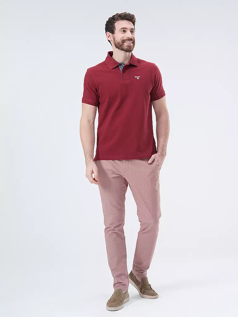 BARBOUR | Poloshirt Regular Fit | Rojo
