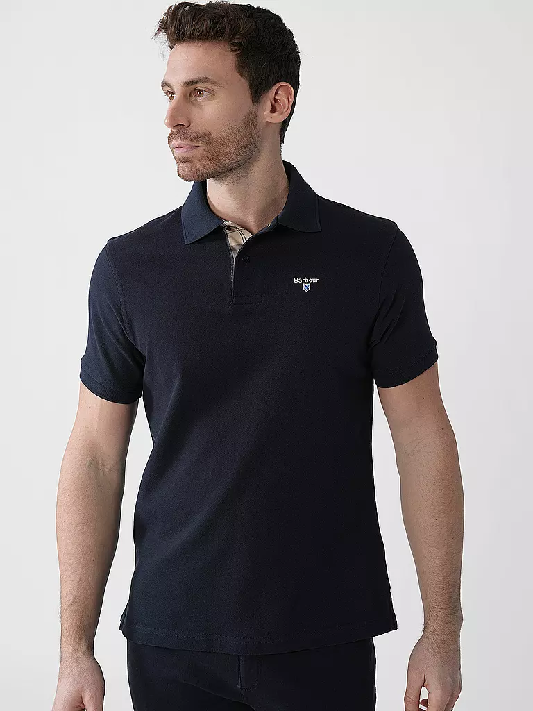 BARBOUR | Poloshirt Regular Fit | Azul oscuro