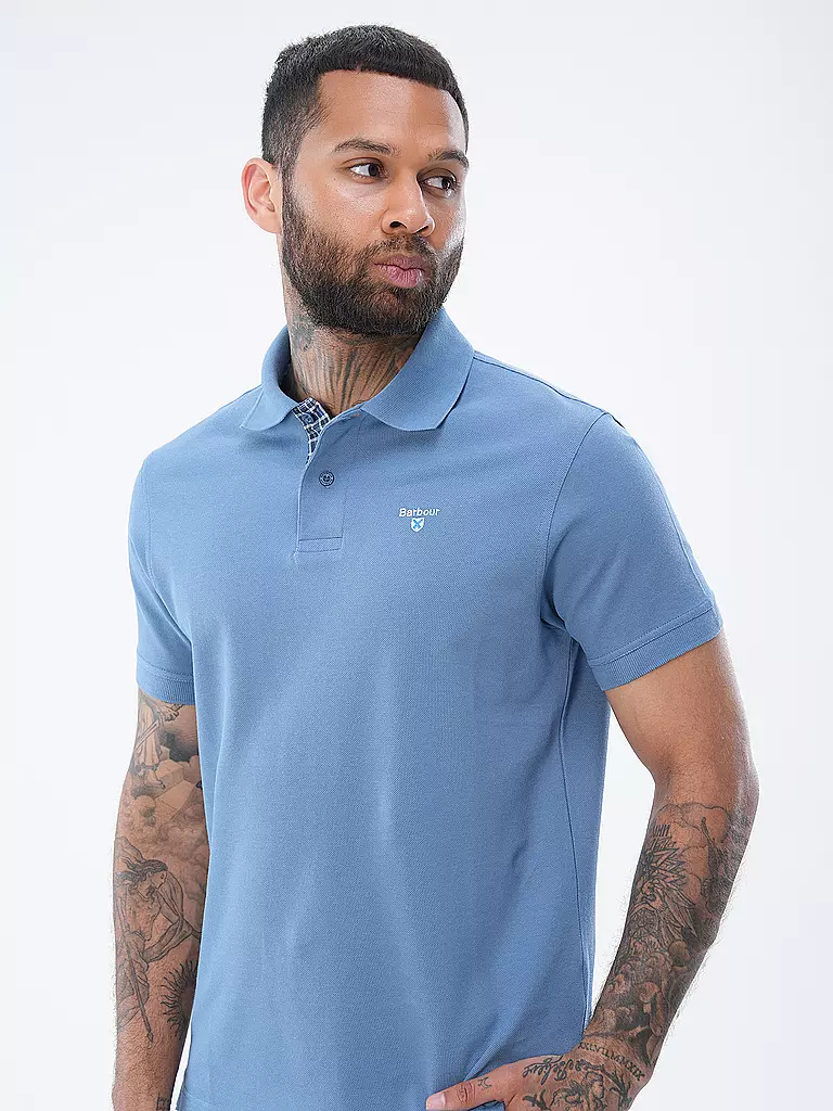 BARBOUR | Poloshirt Regular Fit | Azul