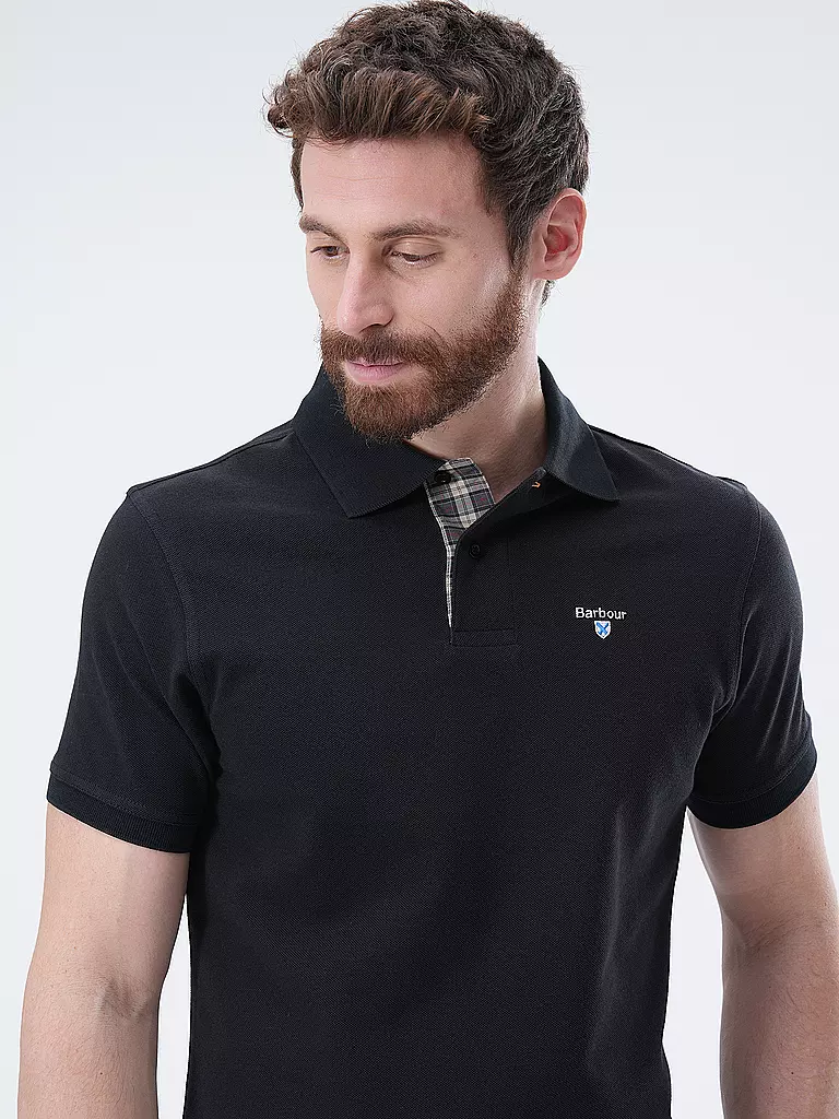 BARBOUR | Poloshirt Regular Fit | Negro
