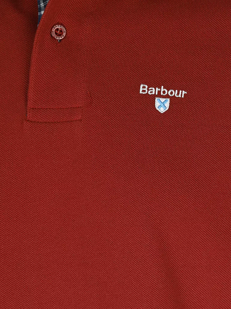 BARBOUR | Poloshirt Regular Fit | Rojo