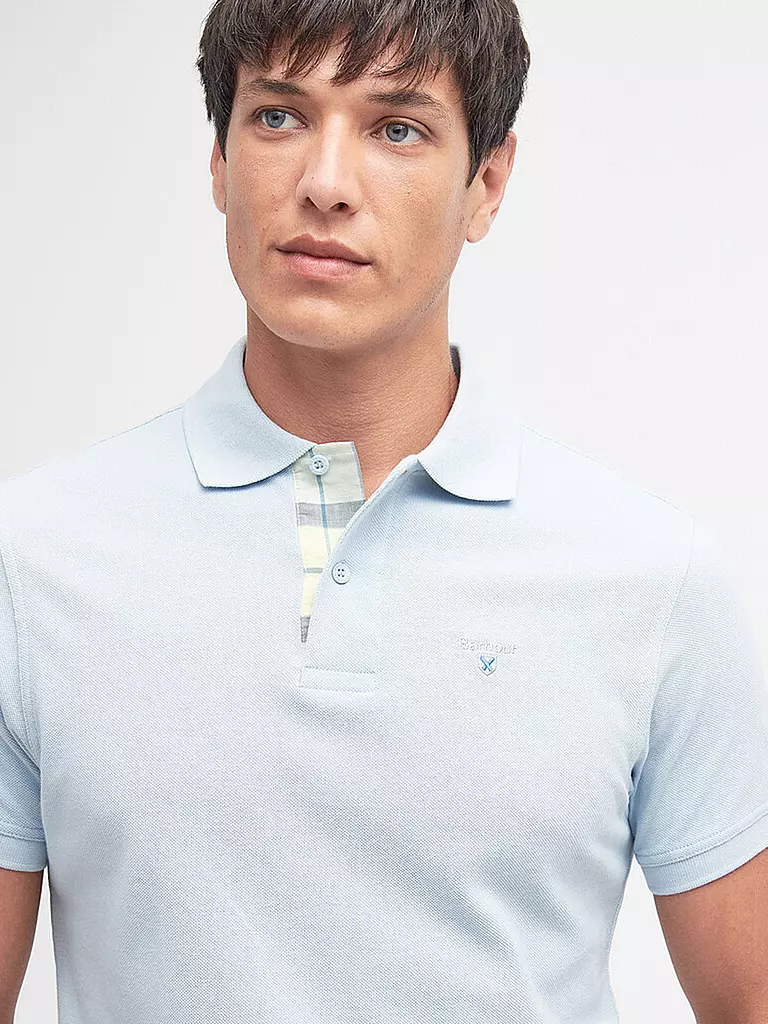 BARBOUR | Poloshirt Regular Fit | Azul claro