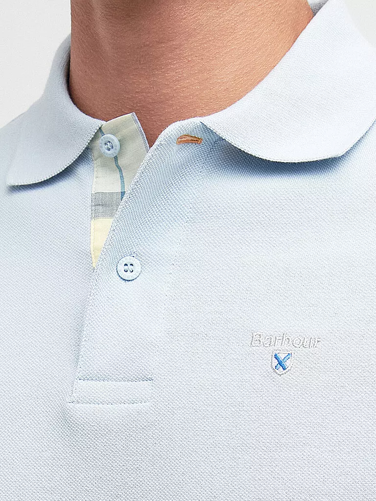 BARBOUR | Poloshirt Regular Fit | Azul claro