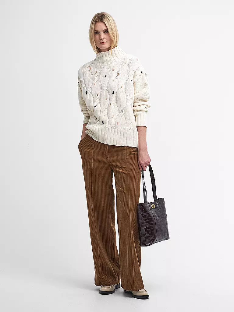 BARBOUR | Pullover FLEUR  | Blanco