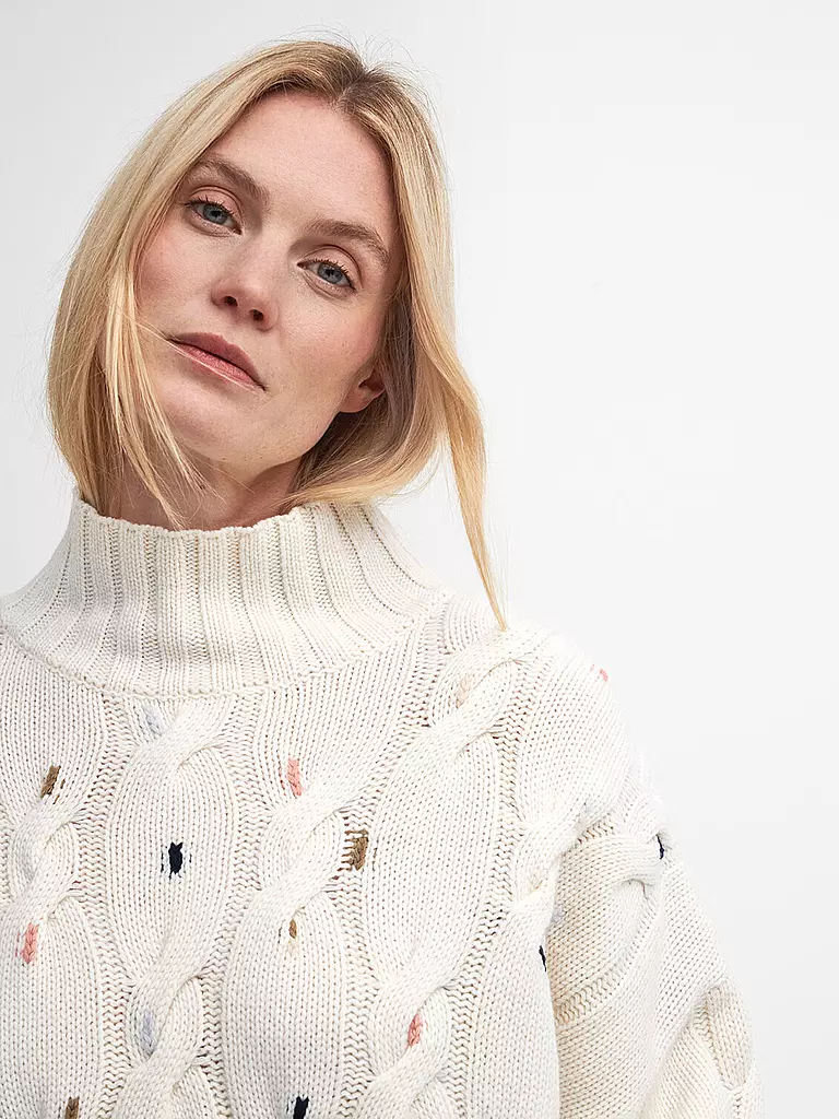 BARBOUR | Pullover FLEUR  | Blanco