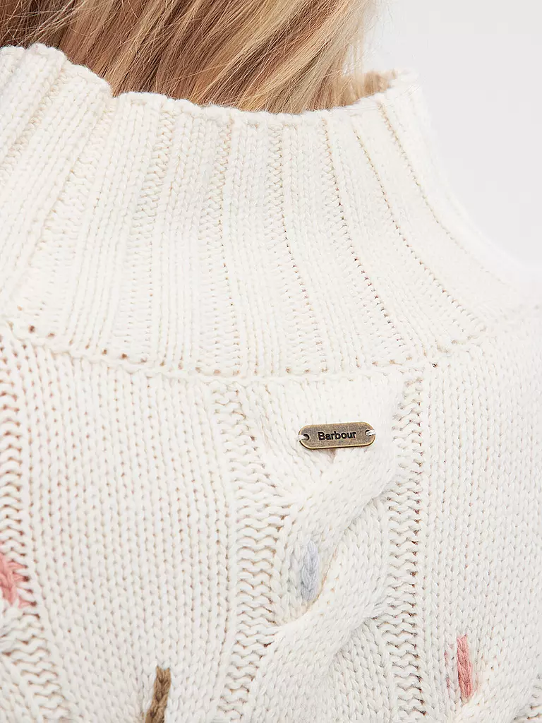 BARBOUR | Pullover FLEUR  | Blanco