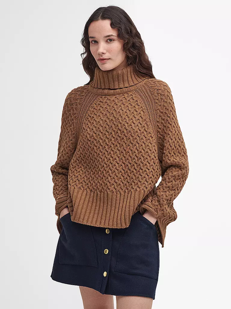 BARBOUR | Rollkragenpullover MALTON | Camel