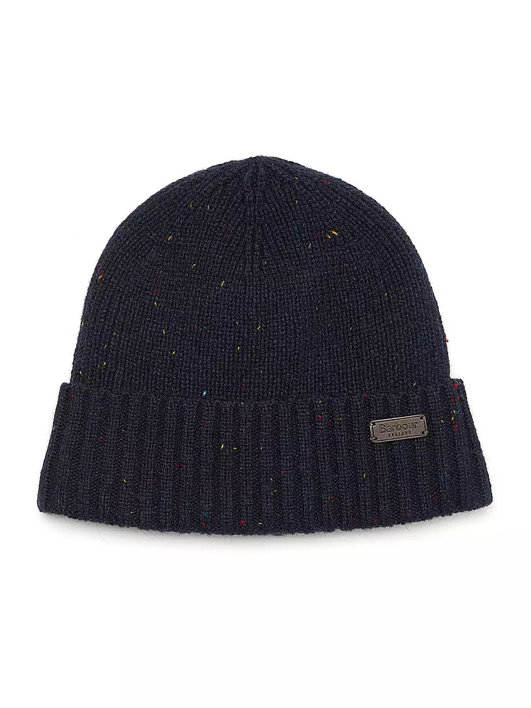 BARBOUR | Set de regalo de 2 piezas, bufanda y gorro CARLTON | Azul oscuro