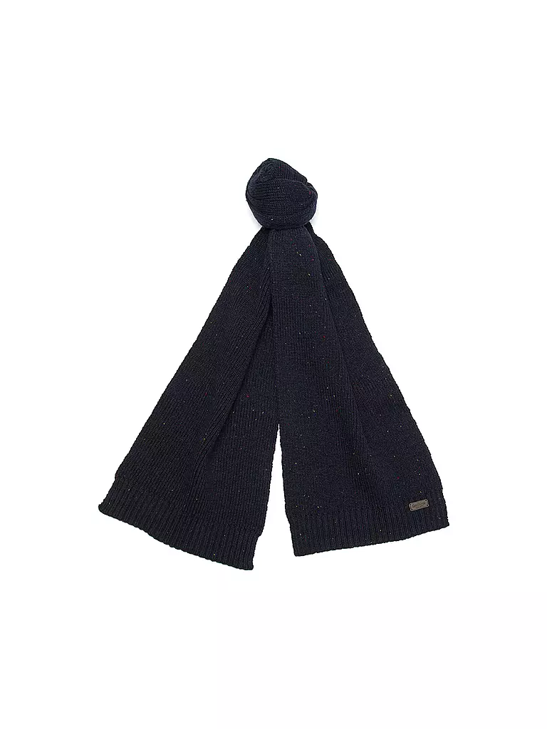 BARBOUR | Set de regalo de 2 piezas, bufanda y gorro CARLTON | Azul oscuro