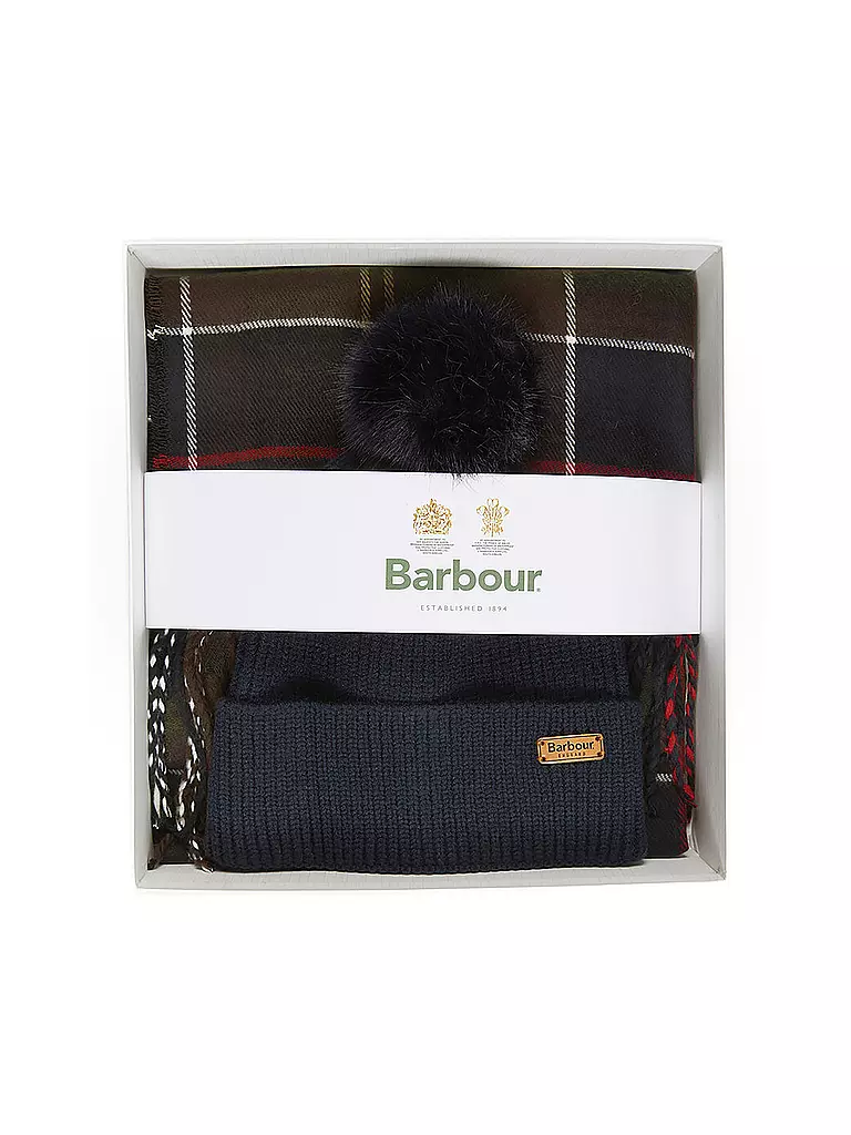 BARBOUR | Set de regalo gorro y bufanda DOVER | 