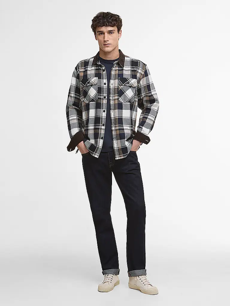 BARBOUR | Sobrecamisa GRASMOOR | Azul oscuro