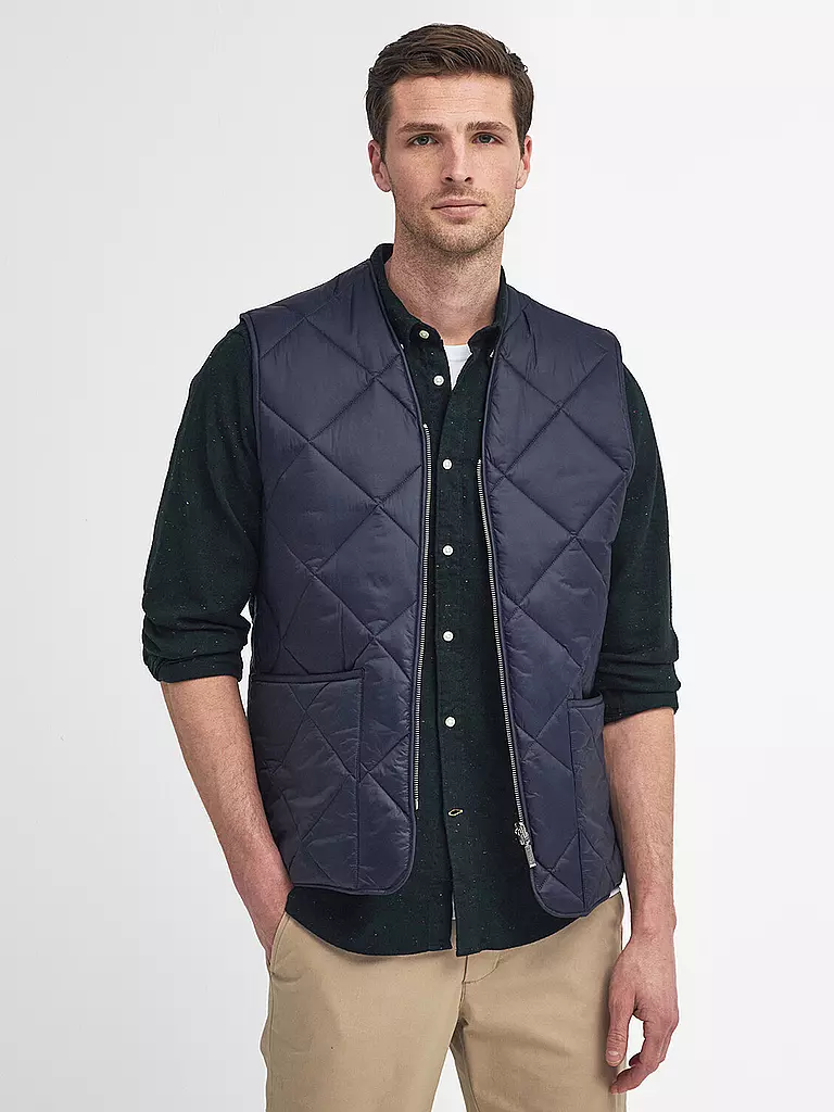 BARBOUR | Steppgilet  | Azul oscuro