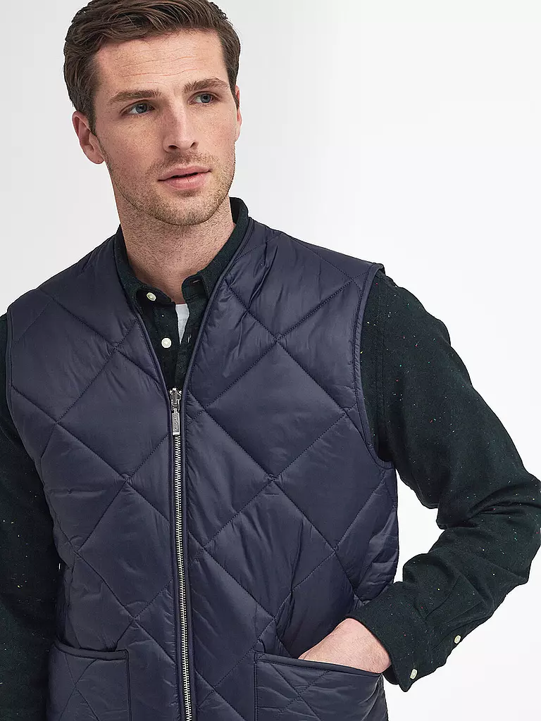 BARBOUR | Steppgilet  | Azul oscuro