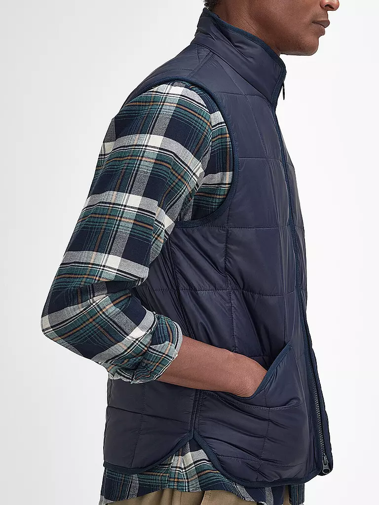 BARBOUR | Steppgilet AMBLE | Azul oscuro