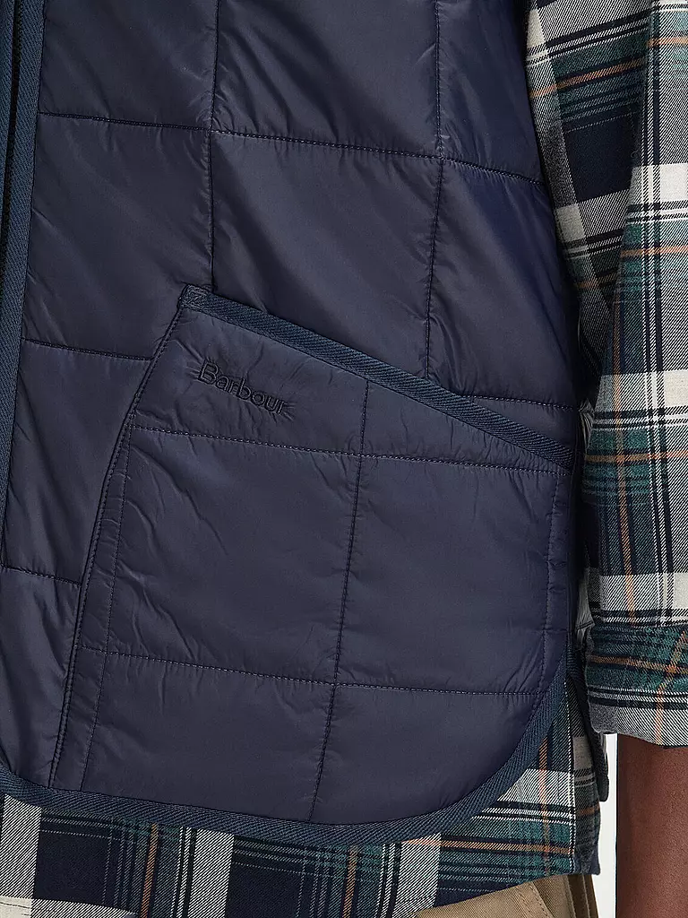 BARBOUR | Steppgilet AMBLE | Azul oscuro