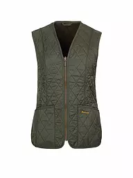 BARBOUR | Chaleco acolchado FLEECE BETTY | Oliva