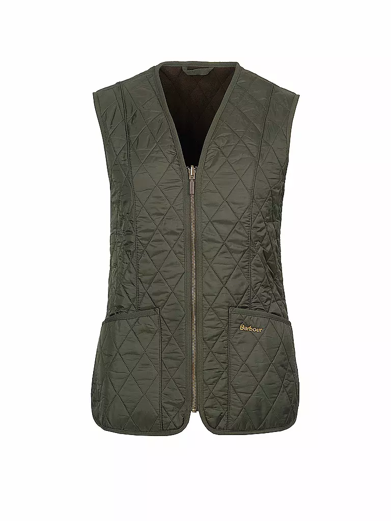 BARBOUR | Steppgilet FLEECE BETTY | Oliva