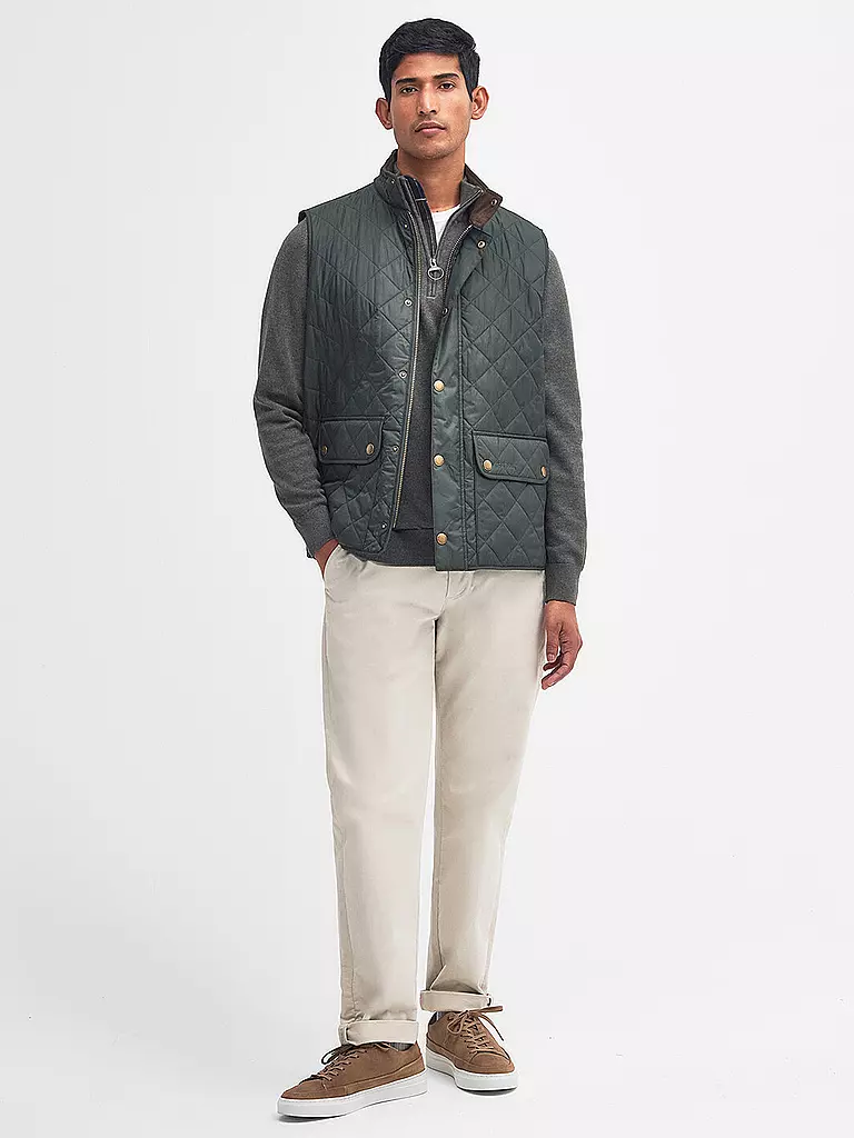 BARBOUR | Steppgilet LOWERDALE | Oliva