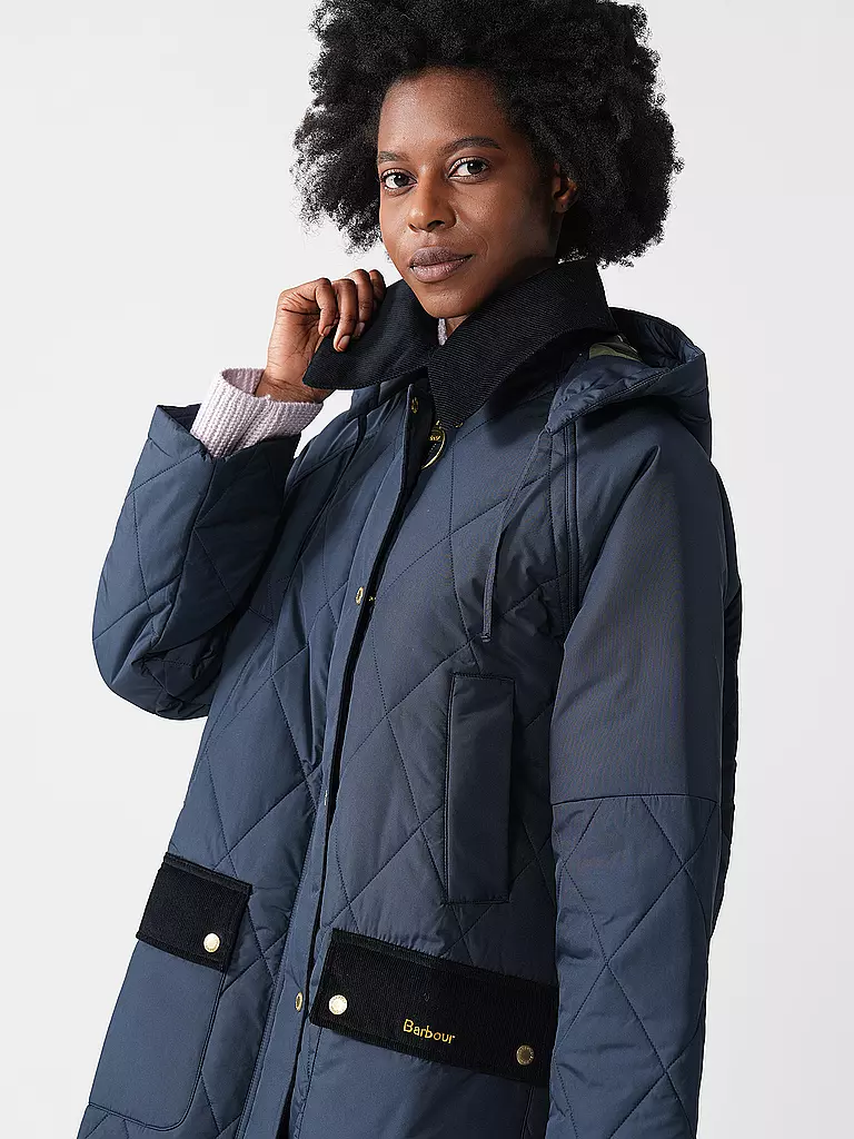 BARBOUR | Steppjacke COOKSTON | Azul oscuro