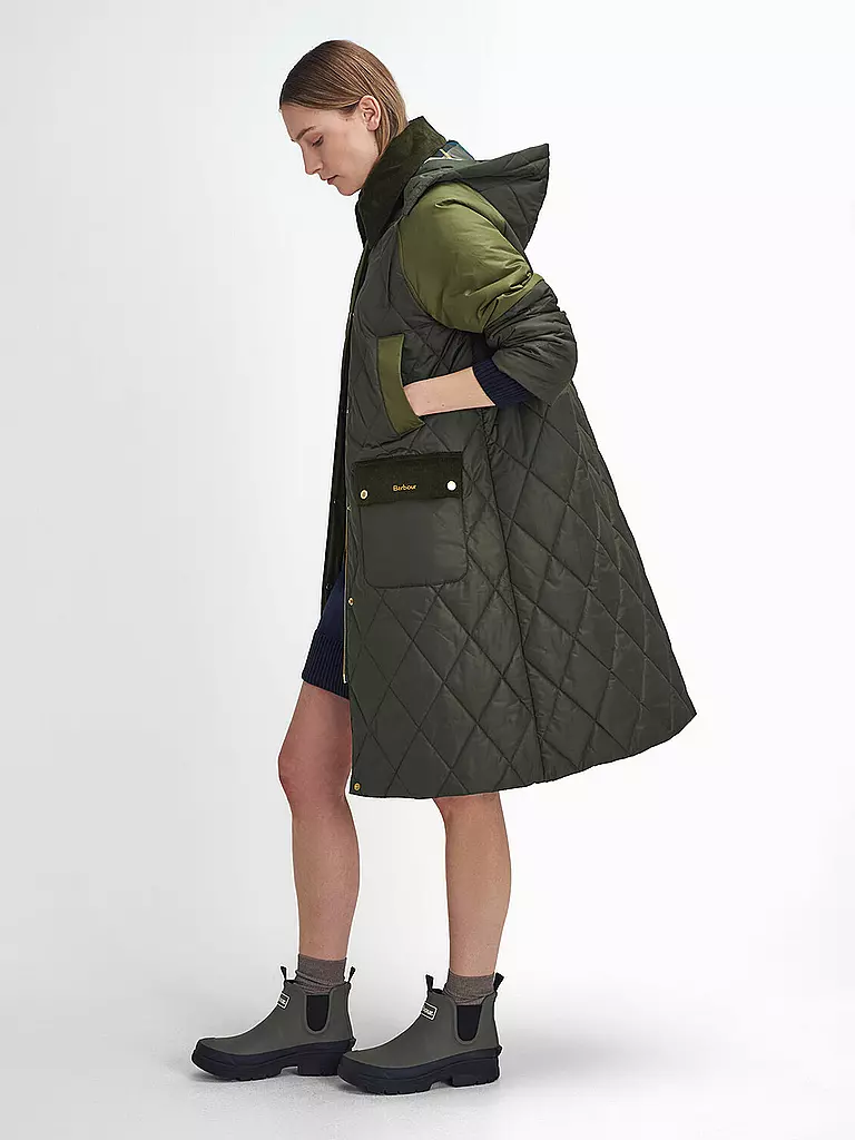 BARBOUR | Steppjacke COOKSTON | Oliva