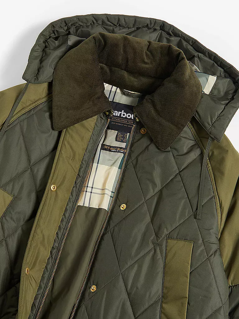 BARBOUR | Steppjacke COOKSTON | Oliva