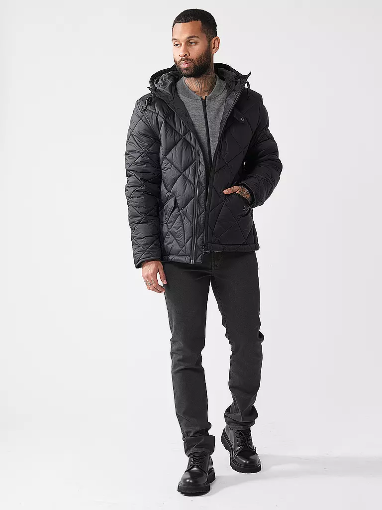 BARBOUR | Steppjacke ENDURANCE | Negro