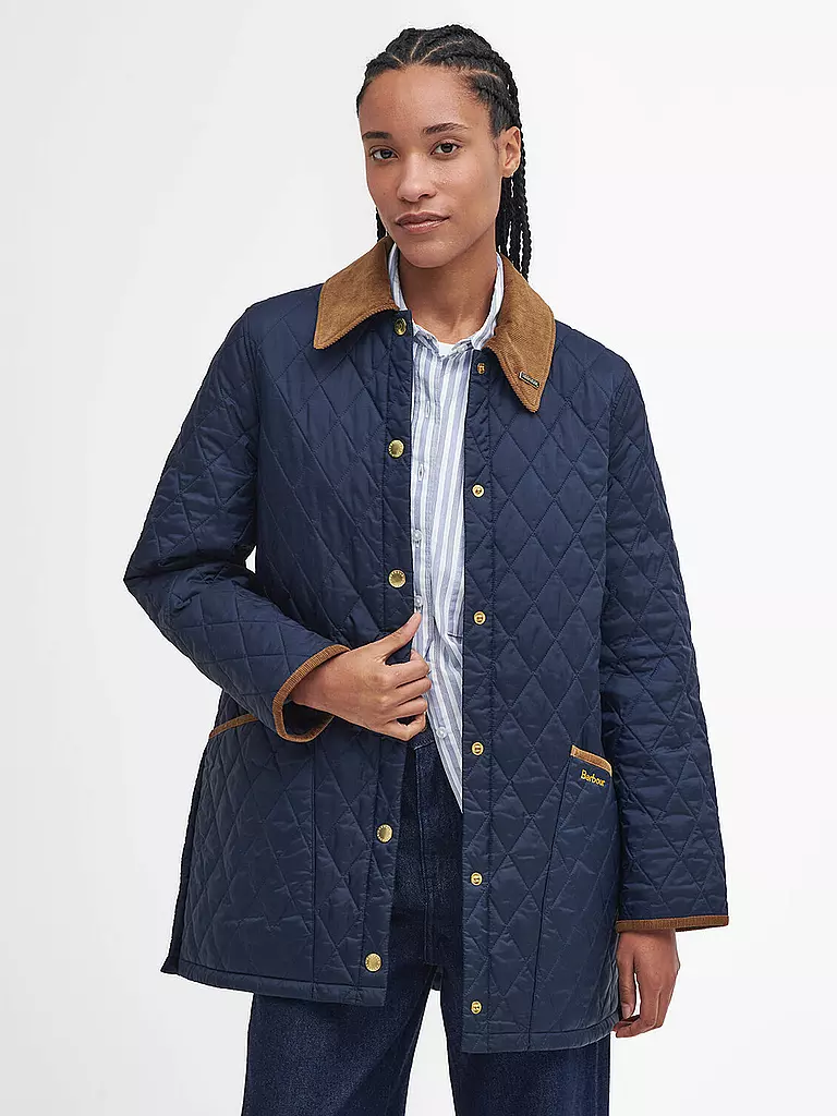 BARBOUR | Steppjacke MODERN LIDDESDALE | Azul oscuro