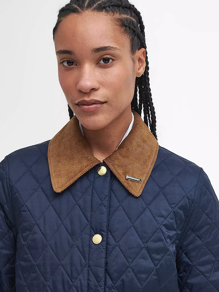 BARBOUR | Steppjacke MODERN LIDDESDALE | Azul oscuro