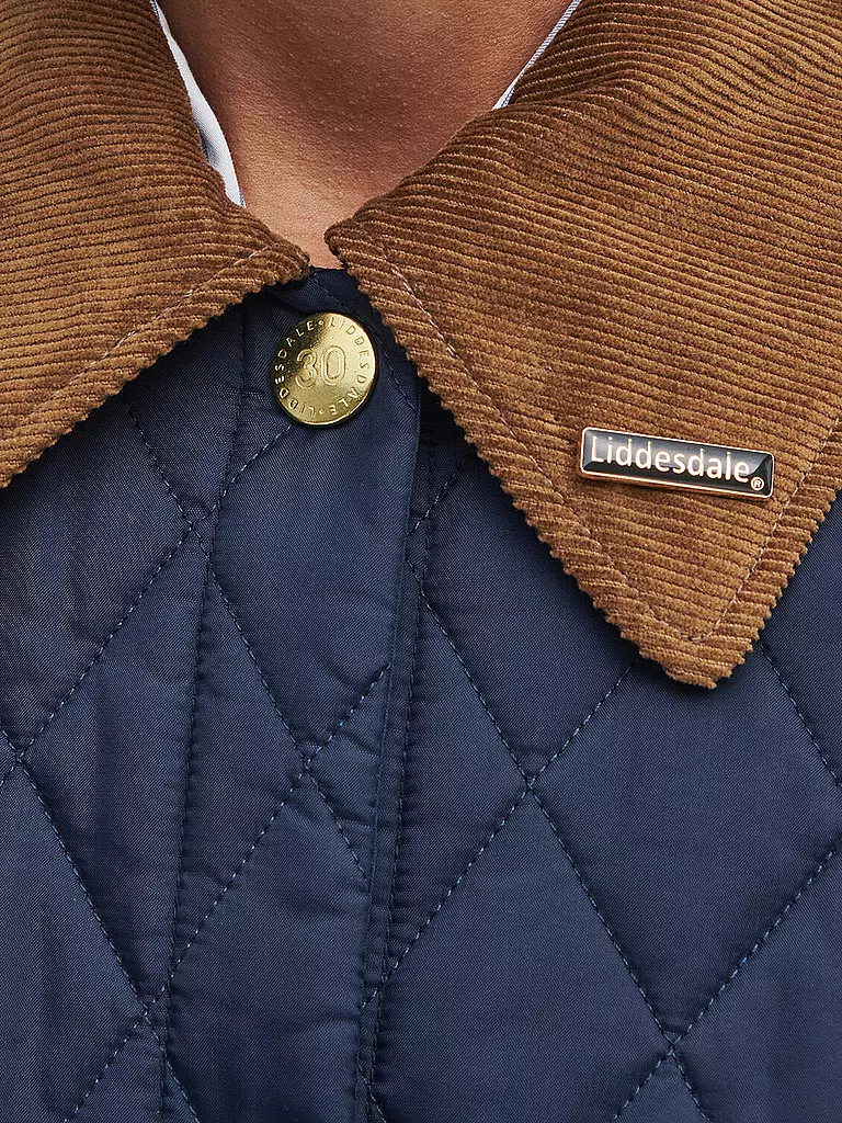 BARBOUR | Steppjacke MODERN LIDDESDALE | Azul oscuro