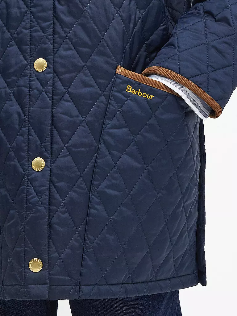 BARBOUR | Steppjacke MODERN LIDDESDALE | Azul oscuro
