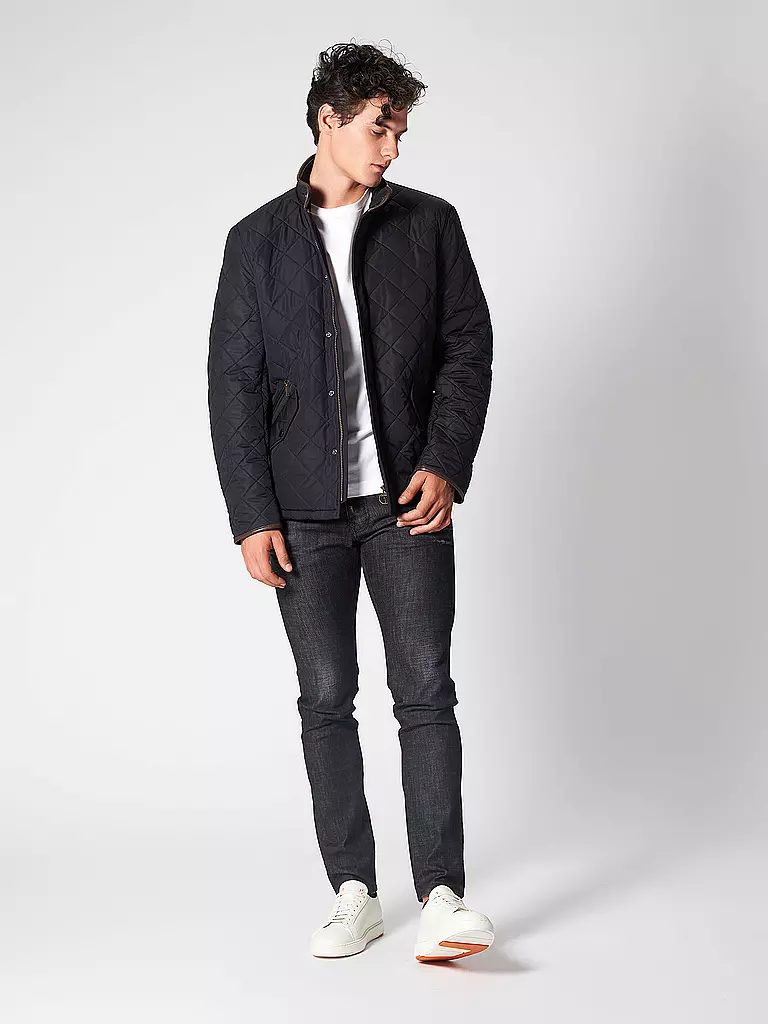 BARBOUR | Steppjacke POWELL | Azul oscuro