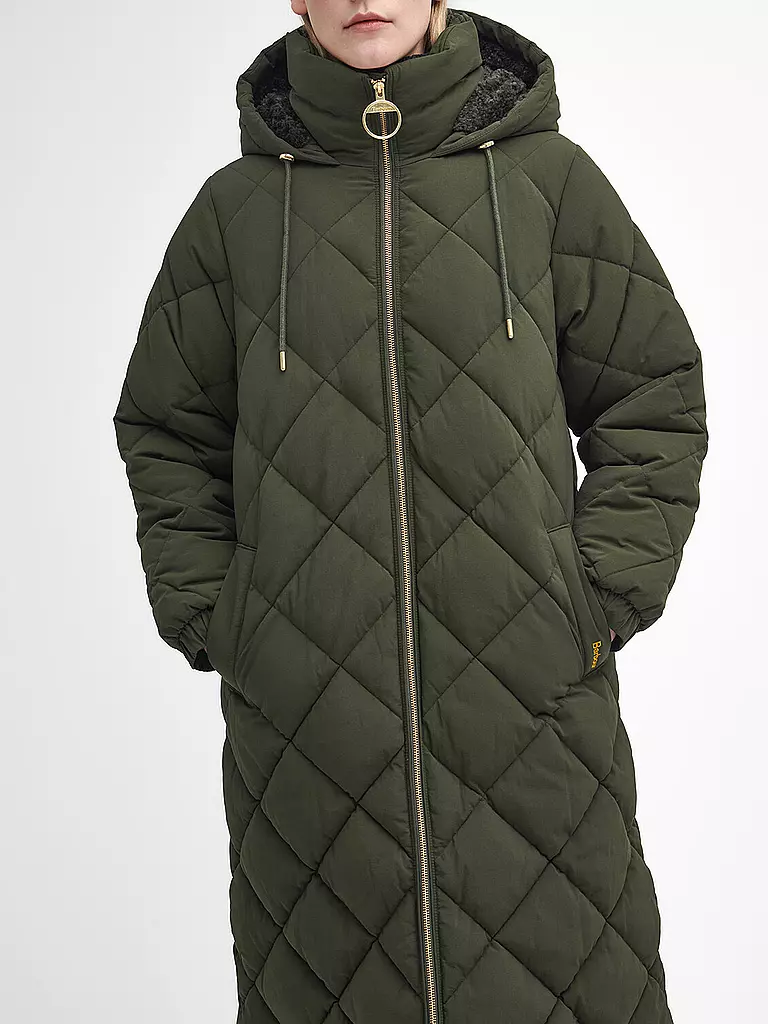 BARBOUR | Steppmantel KIRKTON | Oliva