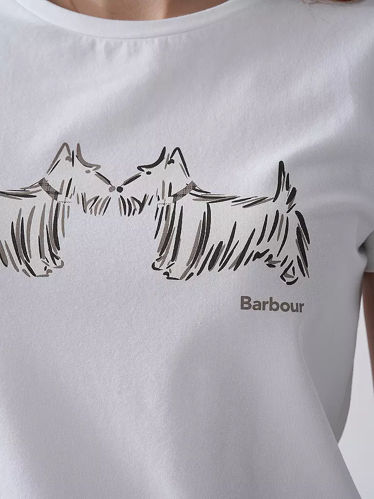 BARBOUR | T-Shirt HIGHLANDS | Blanco