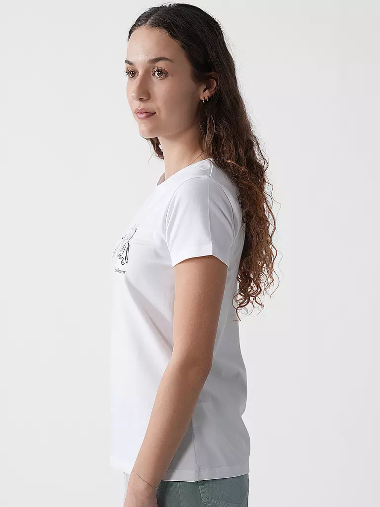 BARBOUR | T-Shirt HIGHLANDS | Blanco
