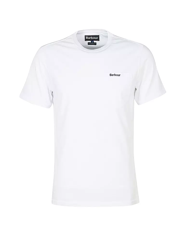 BARBOUR | T-Shirt LANGDON | Blanco