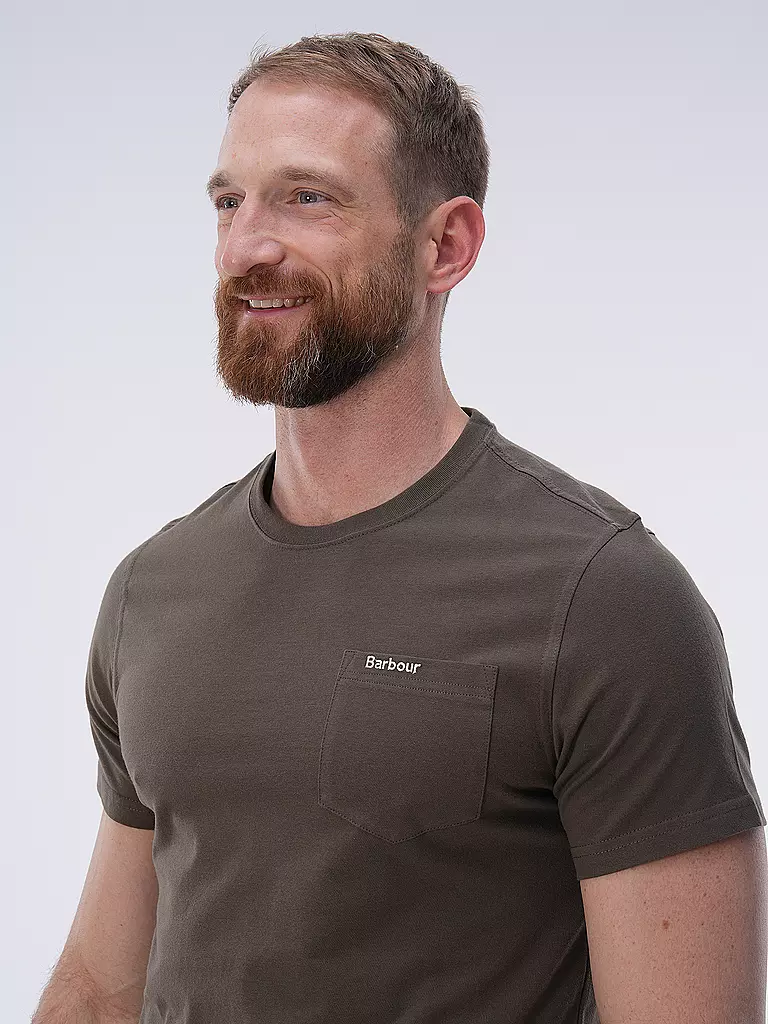 BARBOUR | T-Shirt LANGDON | Gris