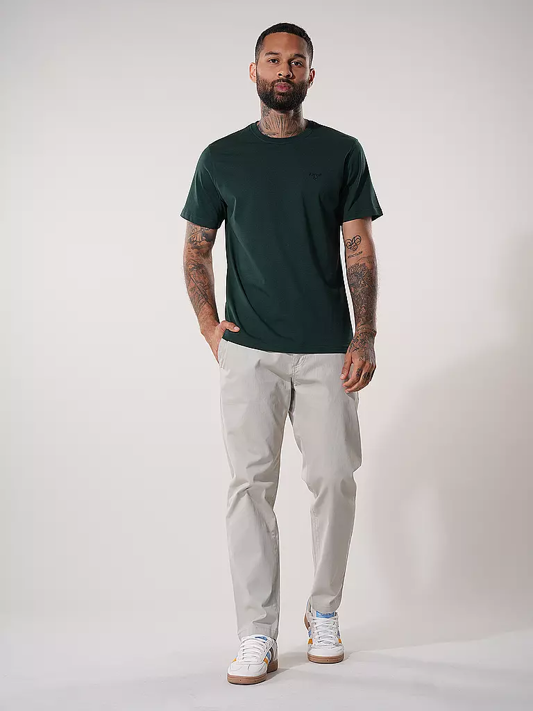 BARBOUR | T-Shirt Regular Fit | Verde oscuro