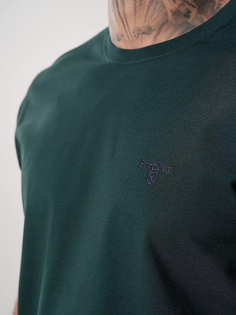 BARBOUR | T-Shirt Regular Fit | Verde oscuro