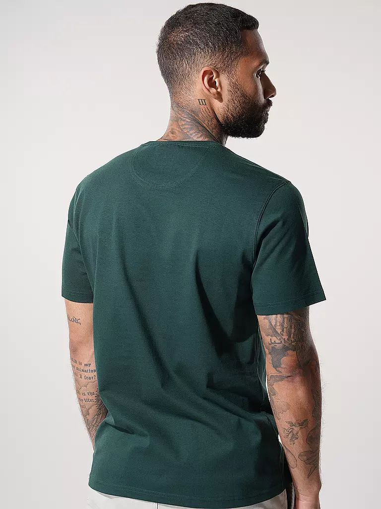 BARBOUR | T-Shirt Regular Fit | Verde oscuro
