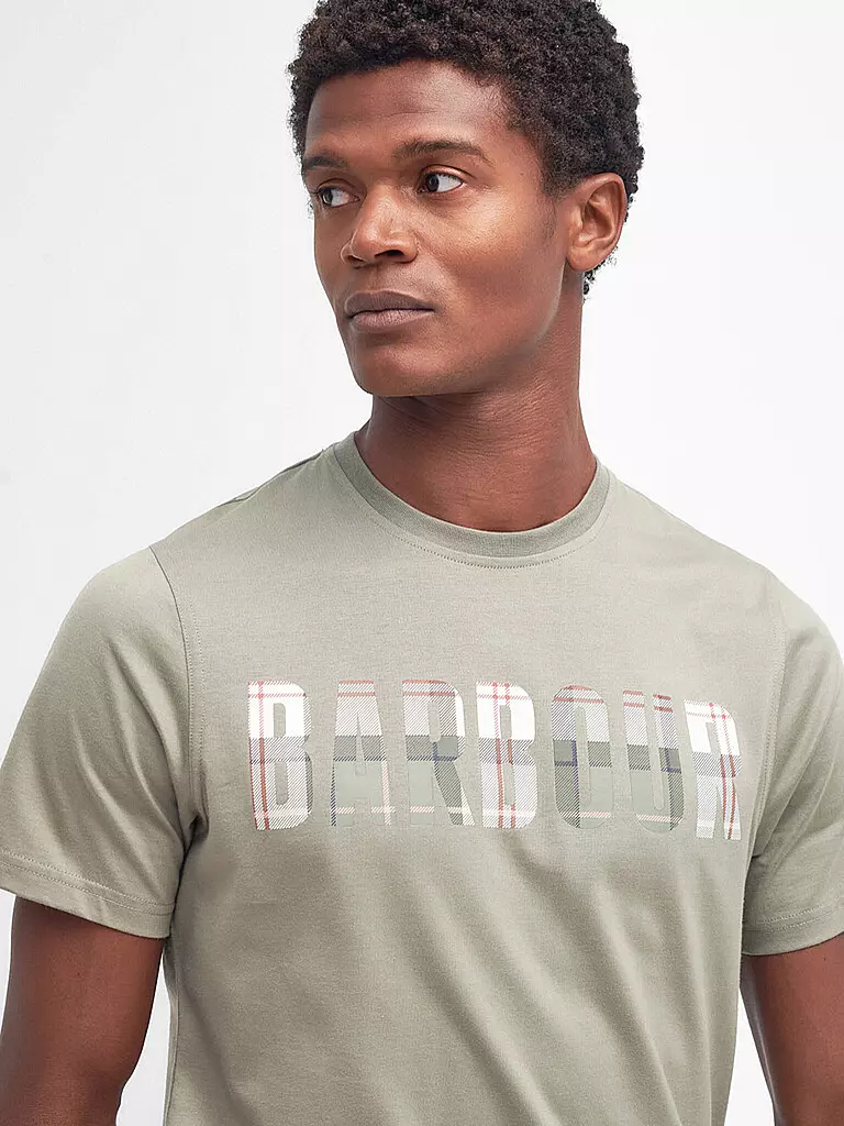 BARBOUR | T-Shirt THURNFORD | Verde claro