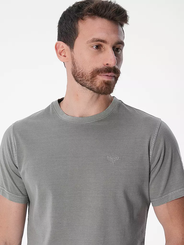 BARBOUR | T-Shirt | Gris claro