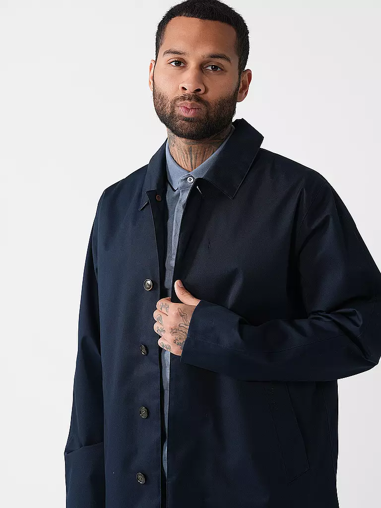 BARBOUR | Trenchcoat | Azul oscuro